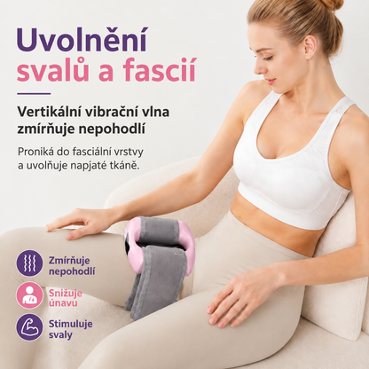 Liloha™ – Vibrační masážní přístroj s fixačním pásem